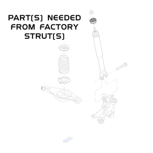 13-19 Ford Flex AWD / FWD Godspeed Coilovers- MonoSS